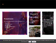 Tablet Screenshot of musical-creations.de